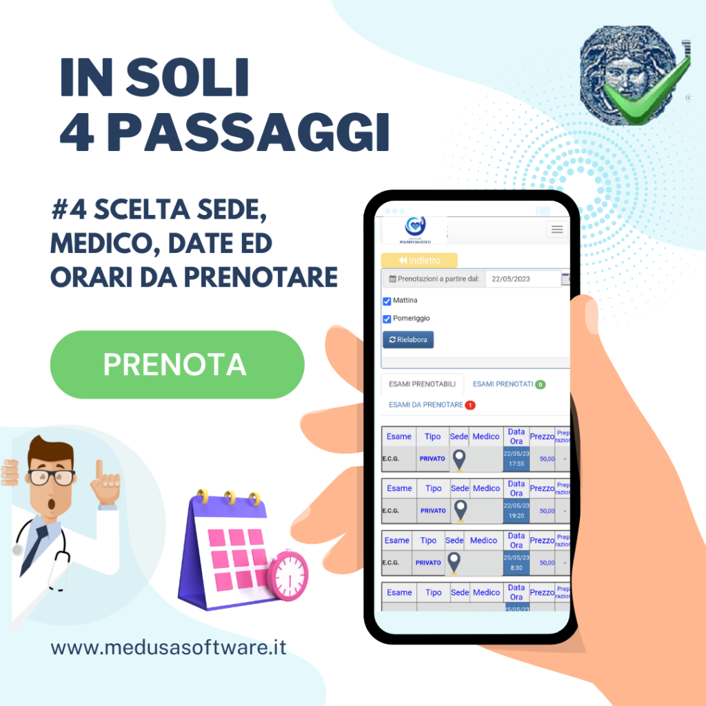 scelta medico e sede visita medica